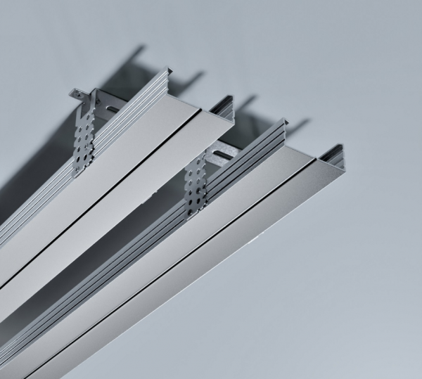 Трековая система серии MAGNETIC S39 220V 4TRA Black 2000х39х76mm