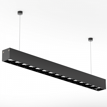 Светильник LINER T33 BLACK MASK 20W 4000К EPISTAR CRI90 48° IP40 Черный корпус 410x33x34mm | 220V