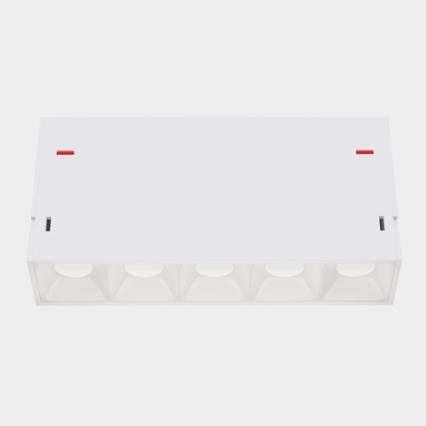 Светильник LINER S39 SMART DIM 10W 5х2W OSRAM 36° CRI90 3000K | White L138x34x58mm 220V