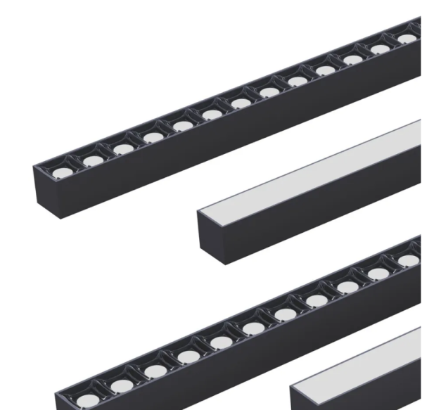 Светильник LINER M33 20W 4000K  CRI90 120° Черный корпус 278x33x34mm | 220V