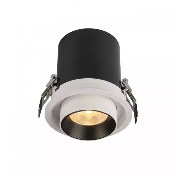 Светильник COLT 12W 3000К 36° | SPOT поворотно-выдвижной | BLACK Ø98mm