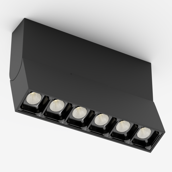 Светильник накладной светодиодный BLACK BOOK 6W OSRAM 36° DW/4000К Чёрный корпус | 220V