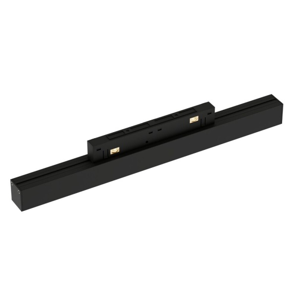 Светильник LINER MAGNETIC S20 48V 12W 120° 3000K CRI90 OSRAM | Черный корпус L300хW22хH45mm