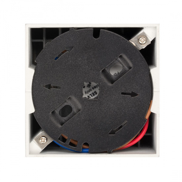 Св-к накладной WINDOWS 18W 9x2W OSRAM CRI90, WW 3000K, KEGU драйвер, Black 81х81х81 mm