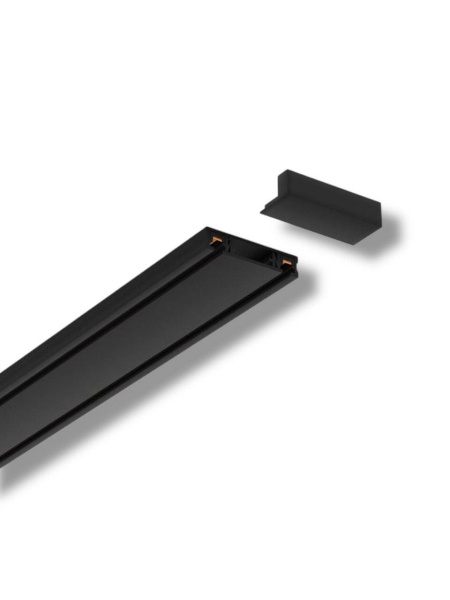 Трековая система накладная MAGNETIC H5 48V 2TRA BLACK 1000x25x5.5mm