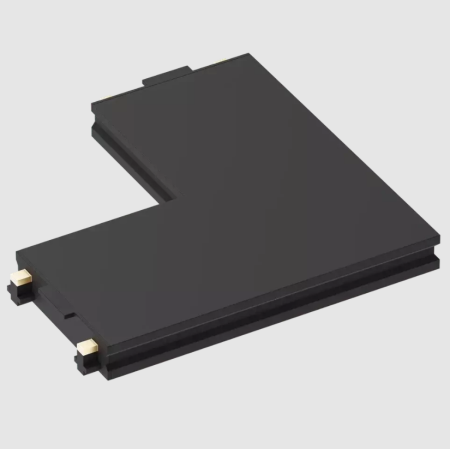 Угловой соединитель потолок-потолок для шинопровода H5 White