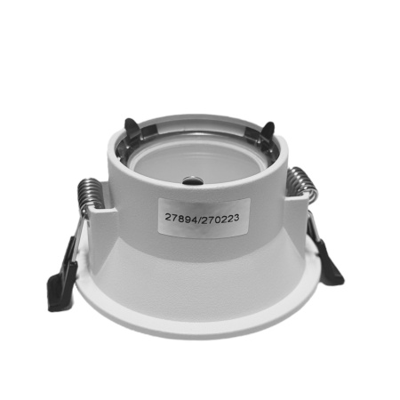 Светильник встраиваемый MR16 GU10 WHITE | Ø85(75)x47mm IP44