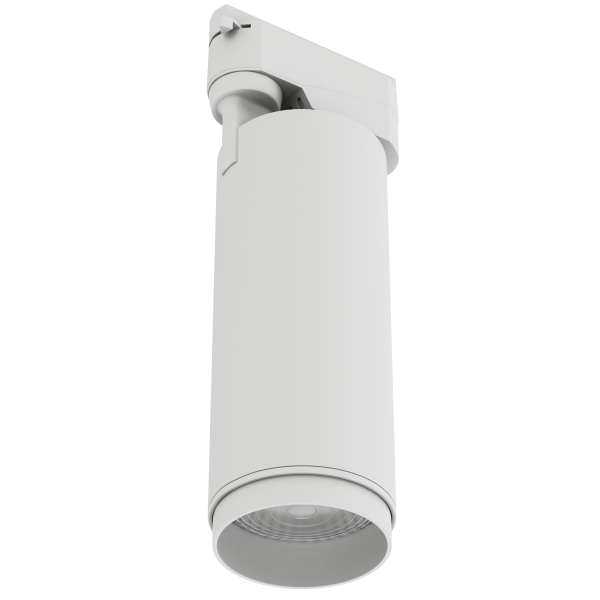 Светильник CITY ZOOM 30W 10°-60° 3ССТ 3000/4000/6000К CRI85 Белый 2TRA однофазный 220V 70x168mm