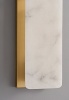 Светильник настенный Alabaster L128хH380хW110 E27х1 BRASS GOLD