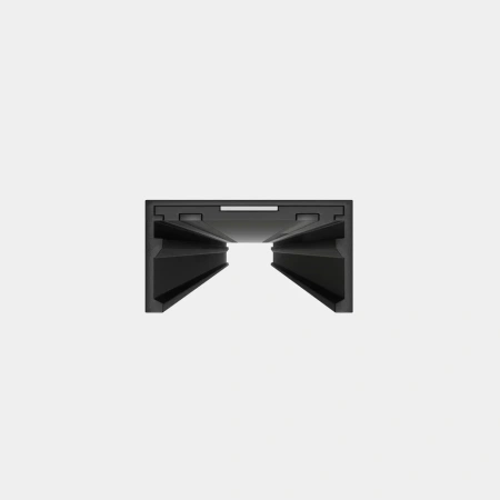 Трековая система универсальная MAGNETIC S25 48V 2TRA BLACK 3000x24.9x13.2mm