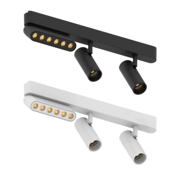 Трековый магнитный св-к LEGO MAGNETIC H4 24V 6Wх3 24° 3000К/4000K/6000К OSRAM |  Black 