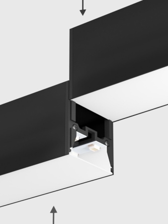 Накладной крепеж для светильника LINER U50 50x55 Комплект