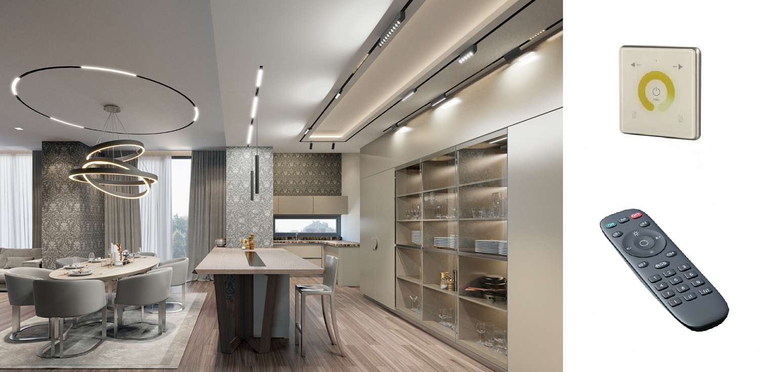 Управление трековыми магнитными системами MAGNETIC