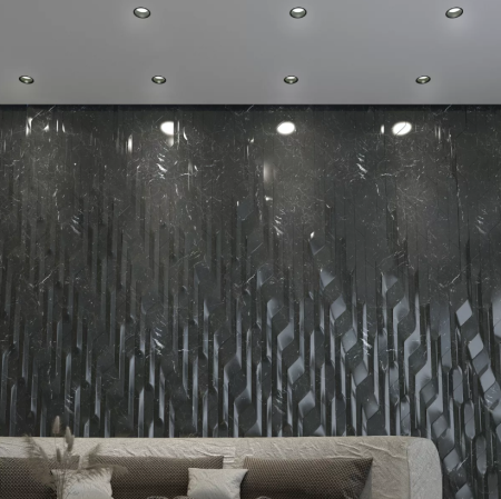 Светильник встраиваемый DL 12W BLACK 4000К | Ø91(79)x49mm