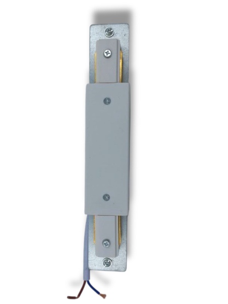 Прямой соединитель с вводом питания CITY 2TRA | White